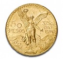Ein wenig exotisch: 50 Pesos Mexiko 37,48g Gold