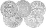 Silbermünzen Deutschland, Deutsches Reich, Kaiserreich