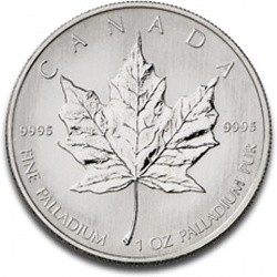 Maple Leaf 1 oz palladium Maple Leaf 1 oz palladium