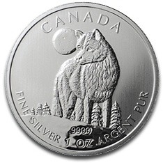 Collector's items: Wildlife Series from Canada, Wolf 1 oz silver 2011 Collector's items: Wildlife Series from Canada, Wolf 1 oz silver 2011