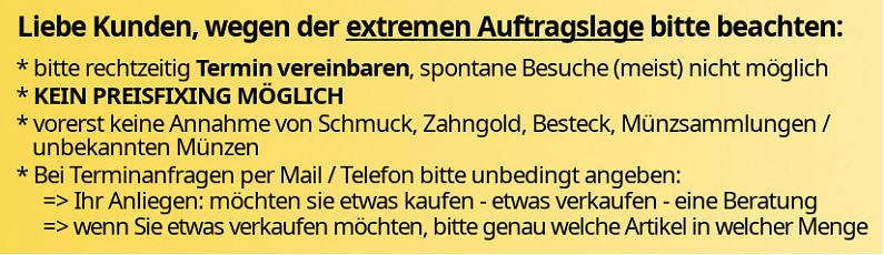 Extreme Auftragslage