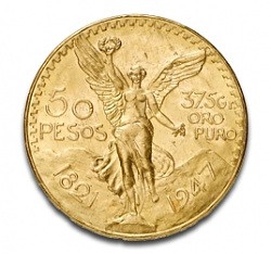 Un peu exotique: 50 Pesos Mexique 37,48 g d'or Un peu exotique: 50 Pesos Mexique 37,48 g d'or