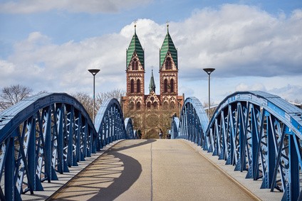 Freiburg Herz Jesu Kirche im StÃ¼hlinger