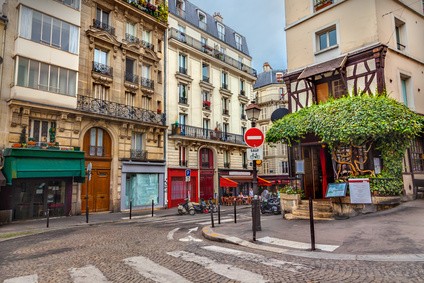 Pariser Cafe am Montmartre