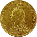 1 Pfund Sovereign Victoria Krone 7,32g Gold