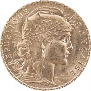 20 Francs Marianne 5,81g Gold