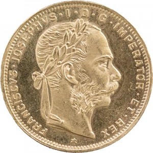 8 Florin Österreich 5,81g Gold