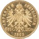8 Florin Österreich 5,81g Gold