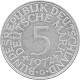 5 DM Kursmünzen BRD 7g Silber (1951 - 1974)