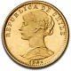 20 Pesos Chile 3,66g Gold