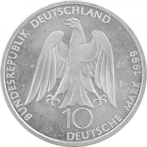 10 DM Gedenkmünzen BRD 14,34g Silber (1998 - 2001)