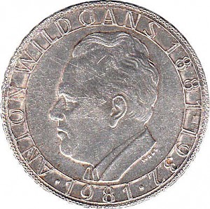 500 Schilling Österreich 15,36g Silber (1980 - 1982)