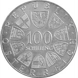 100 Schilling Österreich 15,36g Silber (1974 - 1979)