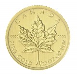 Maple Leaf 1/20oz Gold