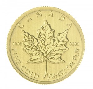 Maple Leaf 1/20oz Gold