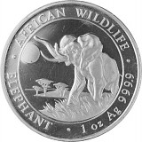 Somalia Elefant 1 oz Silber - 2016 B-Ware
