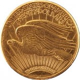 20 Dollar Double Eagle Saint-Gaudens 30,09g Gold B-Ware