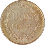 2 Pesos Mexico 1,5g Gold