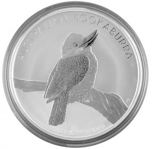 Kookaburra 1kg Silber - 2010