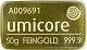 Goldbarren 50g - Umicore neu