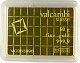 Goldbarren - Tafelbarren - CombiBar 50g (50x 1g)