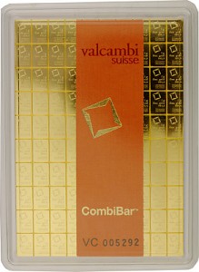 Goldbarren - Tafelbarren - CombiBar 100g (100x 1g)