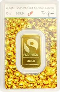 Goldbarren 10g - 'Fairtrade Gold'