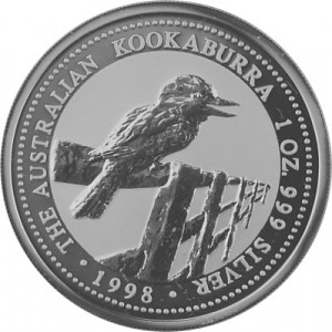 Kookaburra 1oz Silber - 1998