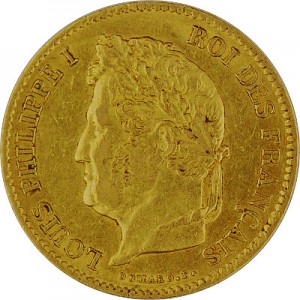 40 Francs 11,62g Gold - Louis Philippe 1830 - 1848