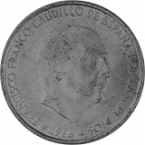 100 PTS Spanien 15,2g Silber - 1966