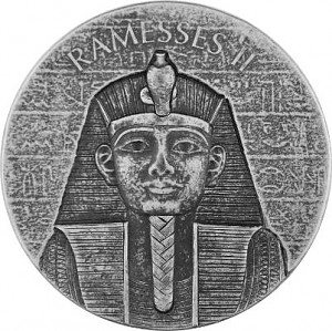 Republic of Tschad Ramses II 2oz Silber - 2017