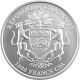 Africa Gabun Springbock 1oz Silber - 2017 B-Ware