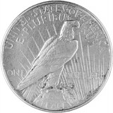 1 US Peace Dollar 24,05g Silber - 1921-1928,1934,1935