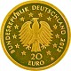 20 Euro Deutscher Wald Fichte 3,88g Gold - 2012
