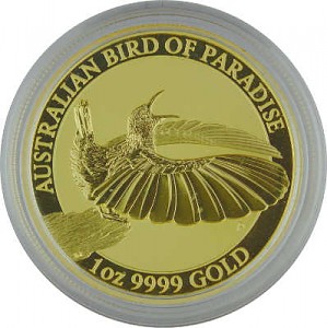 Birds of Paradise - Viktoria Paradiesvogel 1oz Gold - 2018