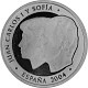10 Euro Gedenkmünze Spanien 24,97g Silber