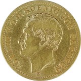 10 Mark Johann König von Sachsen 3,58g Gold