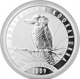 Kookaburra 1kg Silber - 2009
