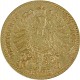 10 Mark Karl König von Württemberg 3,58g Gold