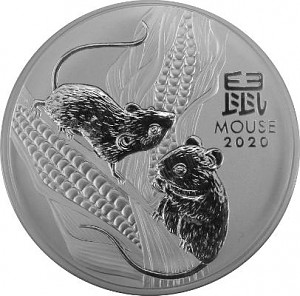 Lunar III Maus 1kg Silber - 2020