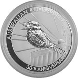 Kookaburra 10oz Silber - 2020