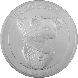 Koala 1kg Silber - 2020