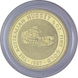 Känguru/Nugget 1/2oz Gold - 1987