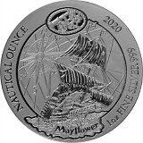 Ruanda Nautical Serie - Mayflower 1oz Silber - 2020 (regelbesteuert)