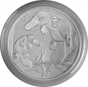 Münzkapseln für 2oz Piedfort Koala, Krokodil Silber, 1 Stück