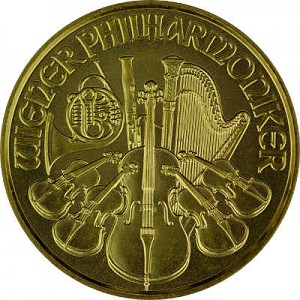 Wiener Philharmoniker 1/10oz Gold - 2021