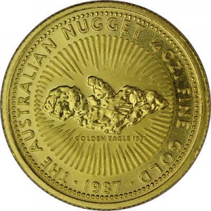 Känguru 1/4oz Gold - 1987