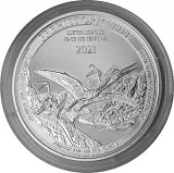 Kongo Prehistoric Life - Quetzalcoatlus 1oz Silber - 2021