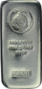 Silberbarren Münzbarren Argor Heraeus Niue 1 kg Silber