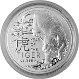 Lunar Tiger Royal Australien Mint 1oz Silber - 2022